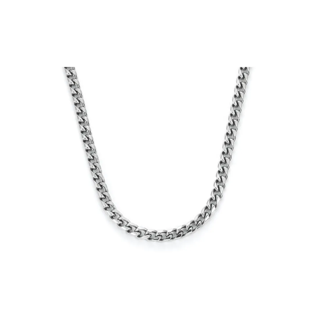 COLIMIDA Titanium Steel Necklaces Unisex Silver