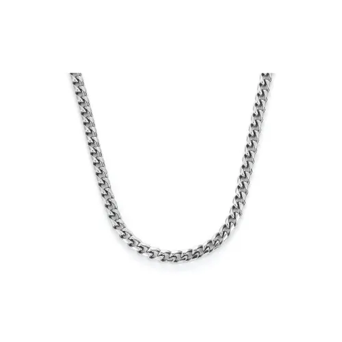 COLIMIDA Titanium Steel Necklaces Unisex Silver