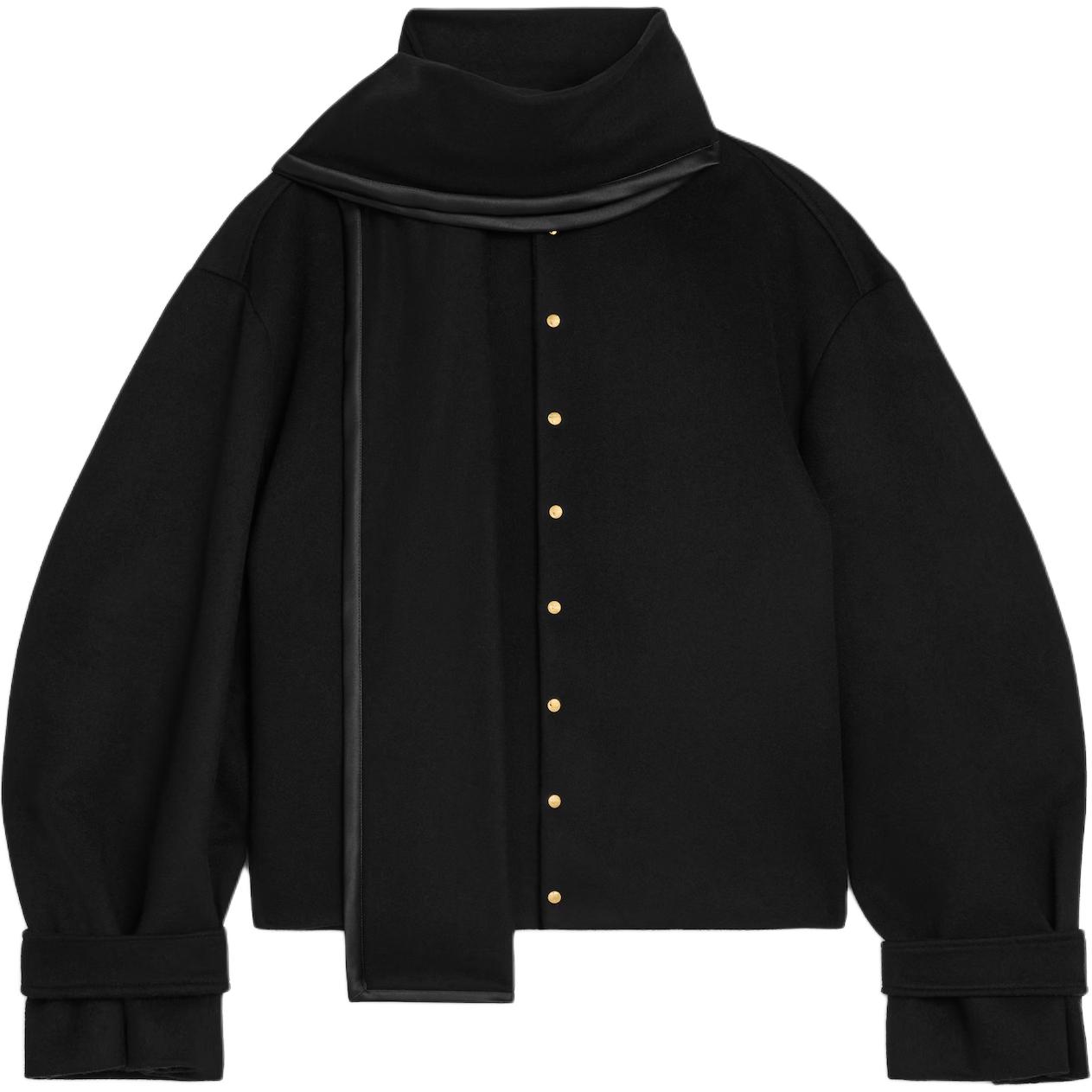 Женское пальто CELINE CELINE FW25 (черное)