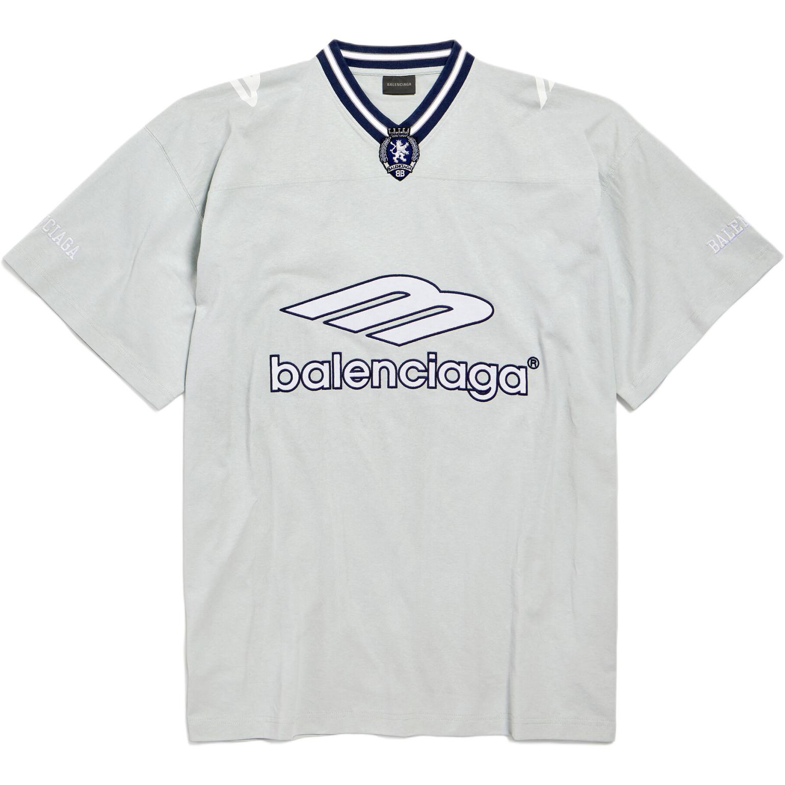 Мужская футболка Balenciaga Football (черная)