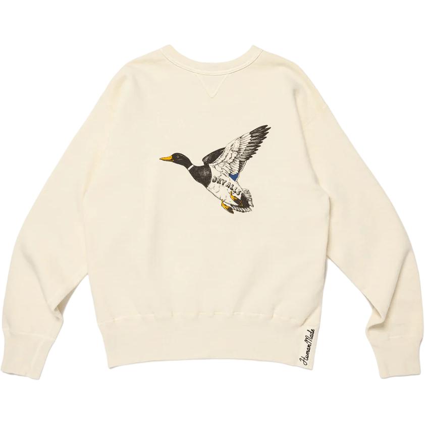 Свитшот Human Made FW25 (серый с нашивкой)