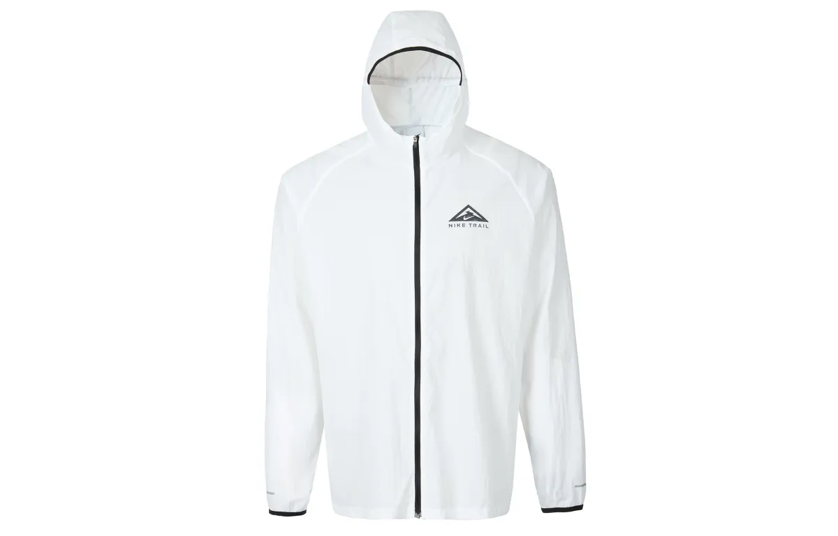 Nike Jackets Men's White Hooded (Non-detachable) Moderate