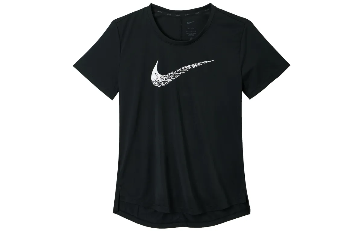 Nike Set in Sleeve Running T Shirt Women's Black