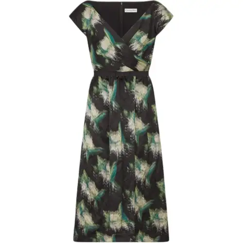DIOR Sleeveless Dress Women's Black