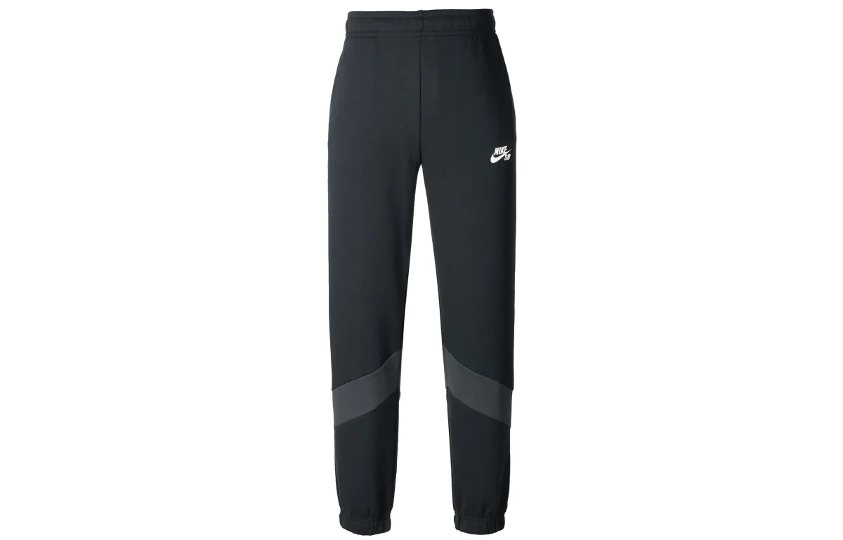 Nike Knitted Sweatpants Men's Black Moderate Sweatpants