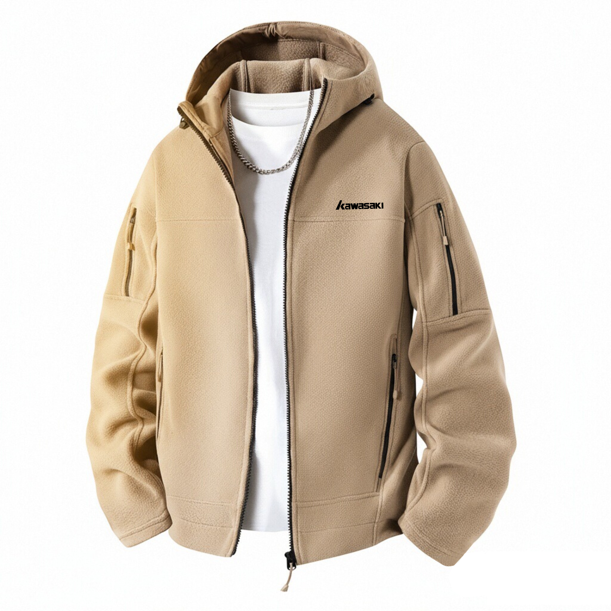 Куртка Kawasaki Fleece Jacket (черная)