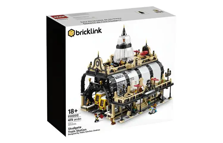 LEGO LEGO Architecture Series Bricklink European Railway Station Building Blocks 0 910002