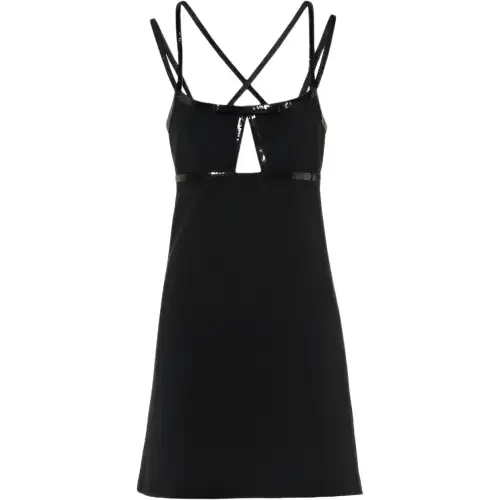 MIU MIU Sleeveless Dress Women's Black
