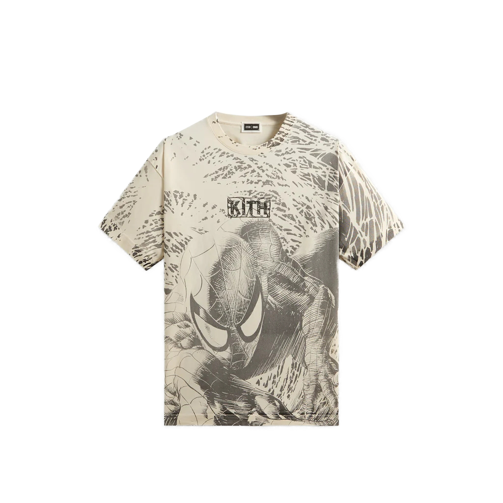 Мужская футболка KITH KITH x MARVEL/ T (белая)