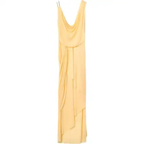 LOEWE Sleeveless Dresses Women's Yellow Moderate Long