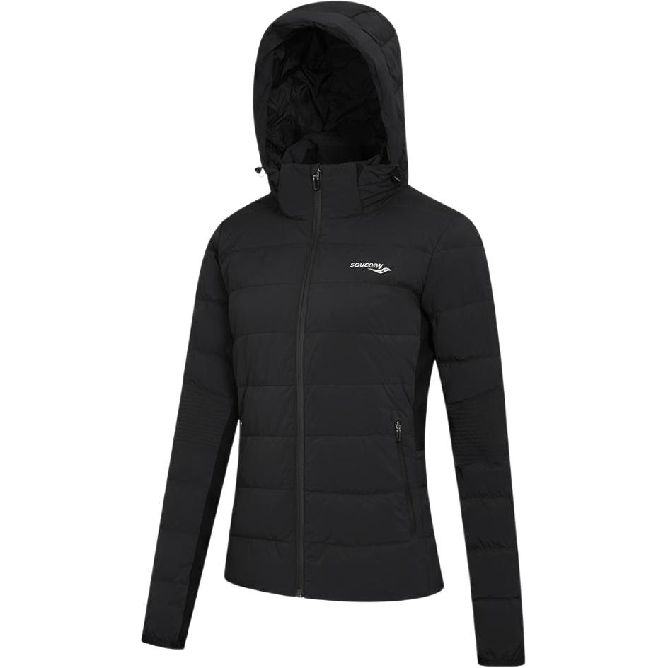 Женская куртка Saucony удлиненная (черная)