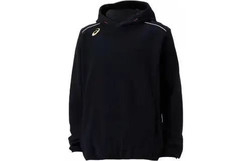 ASICS Sweatshirts Men's Black Hooded Moderate Regular