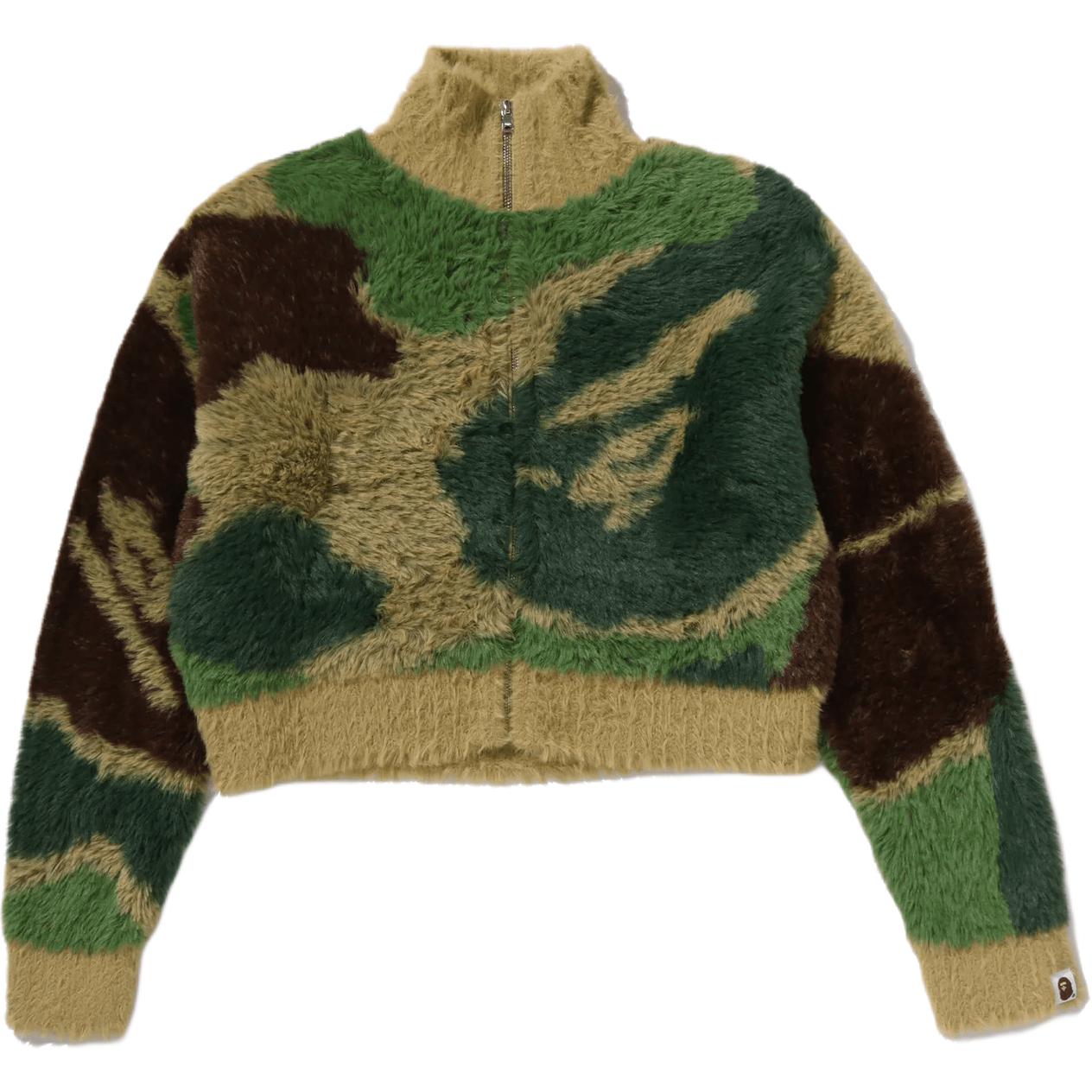 Женский джемпер A BATHING APE ABC Camo (зеленый)