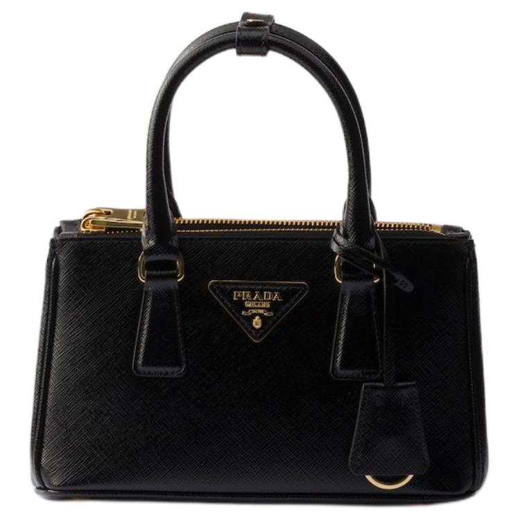 Женская сумка Prada Galleria Saffiano (черная)