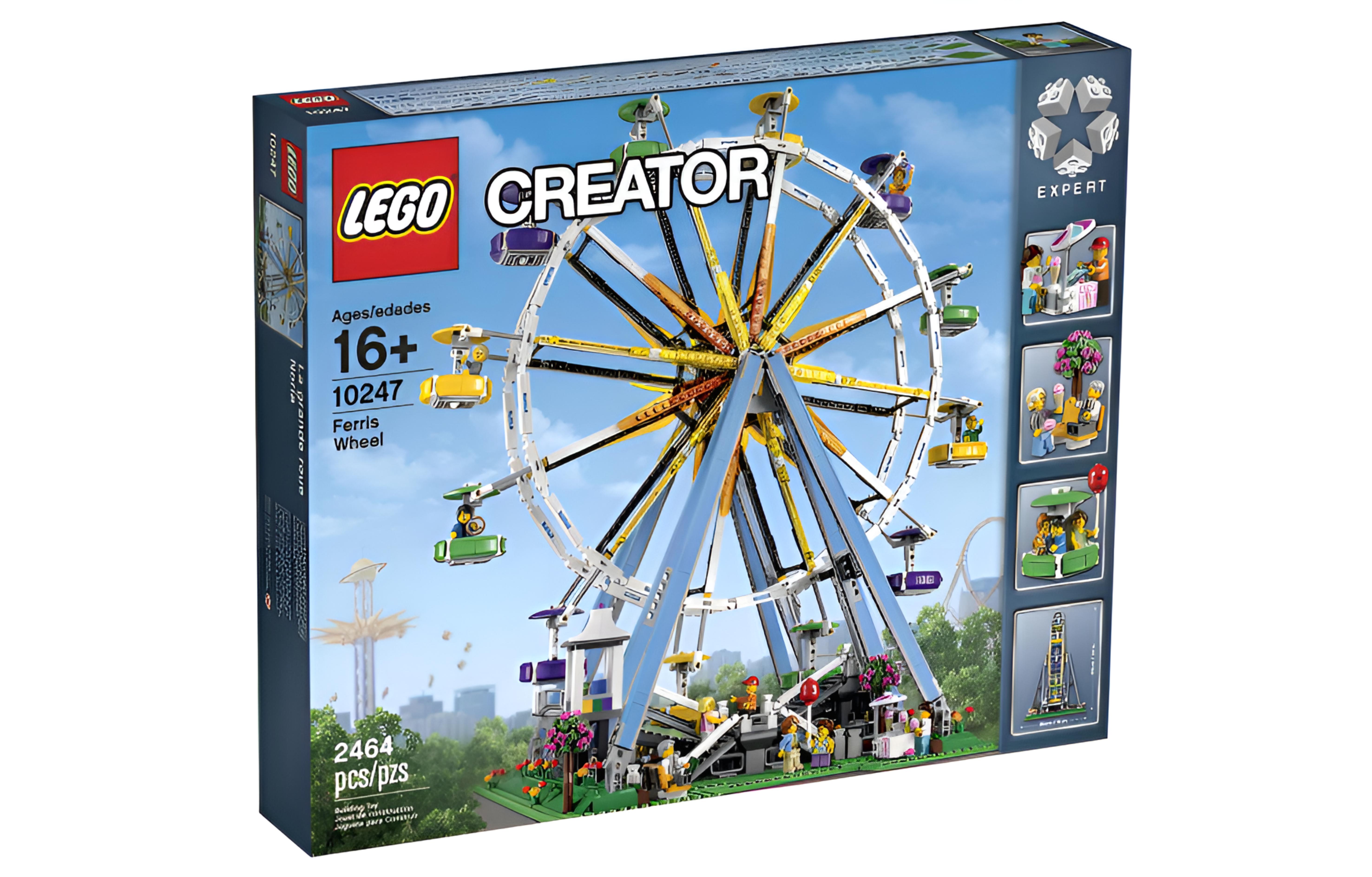 Конструктор LEGO Icons Колесо обозрения (разноцветный) — фото 2