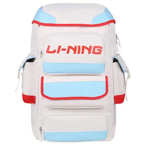 Li Ning Polyester Kids Bag Regular Unisex Milk White Red