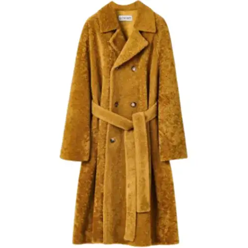 LOEWE Coats Men's Yellow Moderate