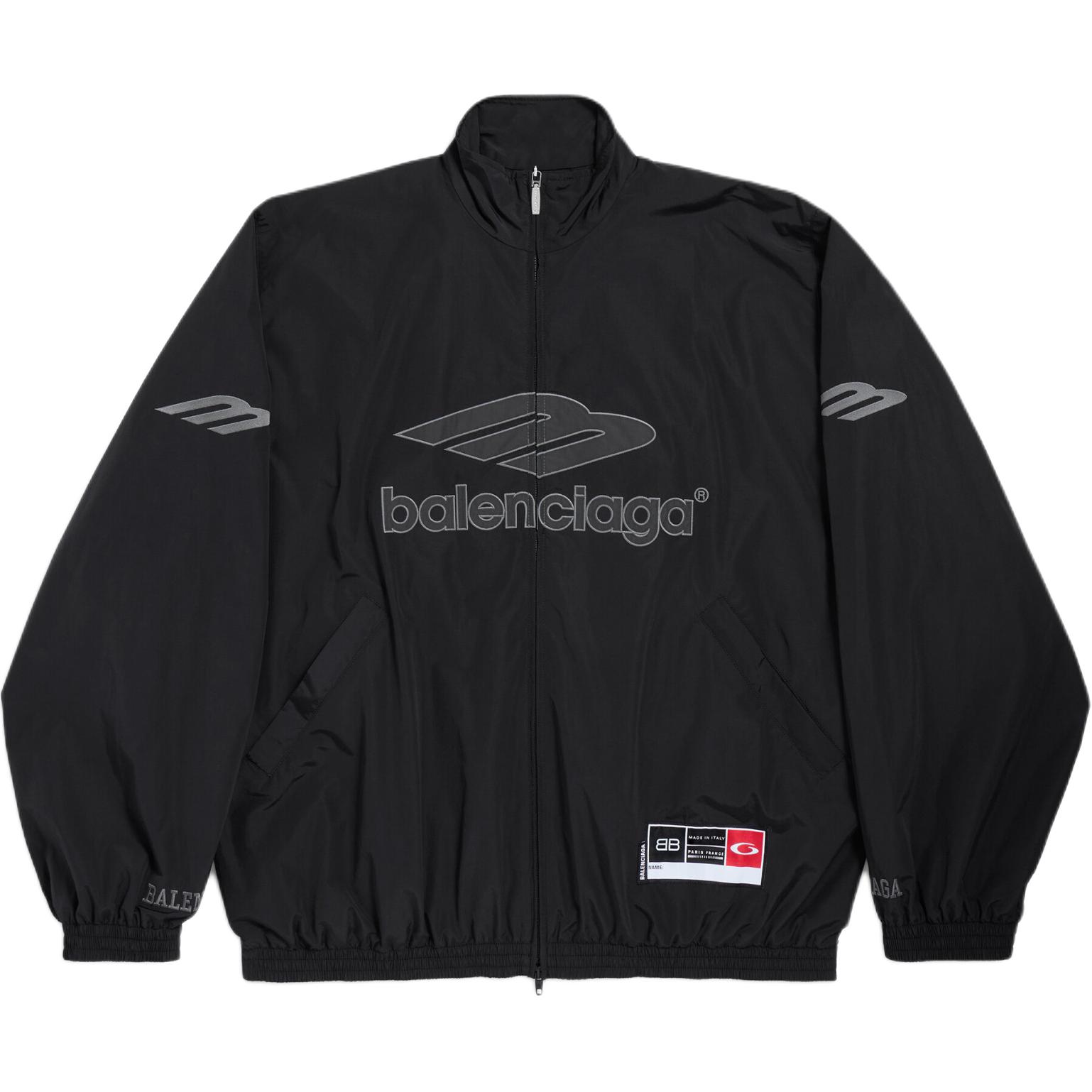 Мужская куртка Balenciaga FOOTBALL (черная)