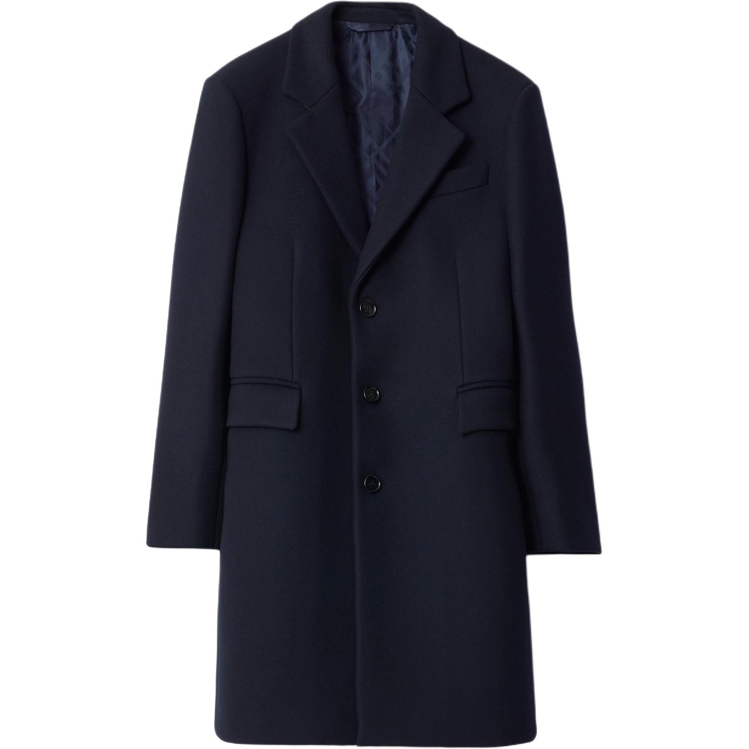 Мужское пальто Burberry FW25 (черное)