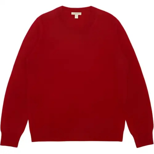 Burberry Sweaters Women's Red Crew Neck Moderate Other