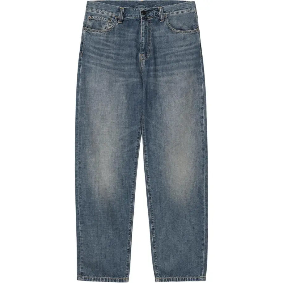 Carhartt WIP Aaron Pant Blue Dark Jeans Men's