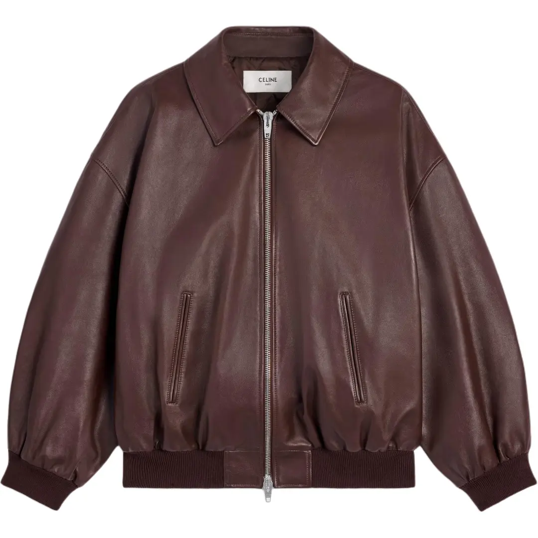 CELINE SS26 Leather Jacket Men's