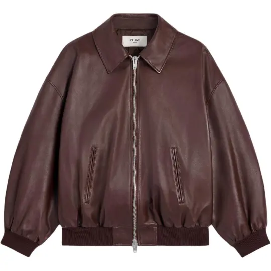 CELINE SS26 Leather Jacket Men's
