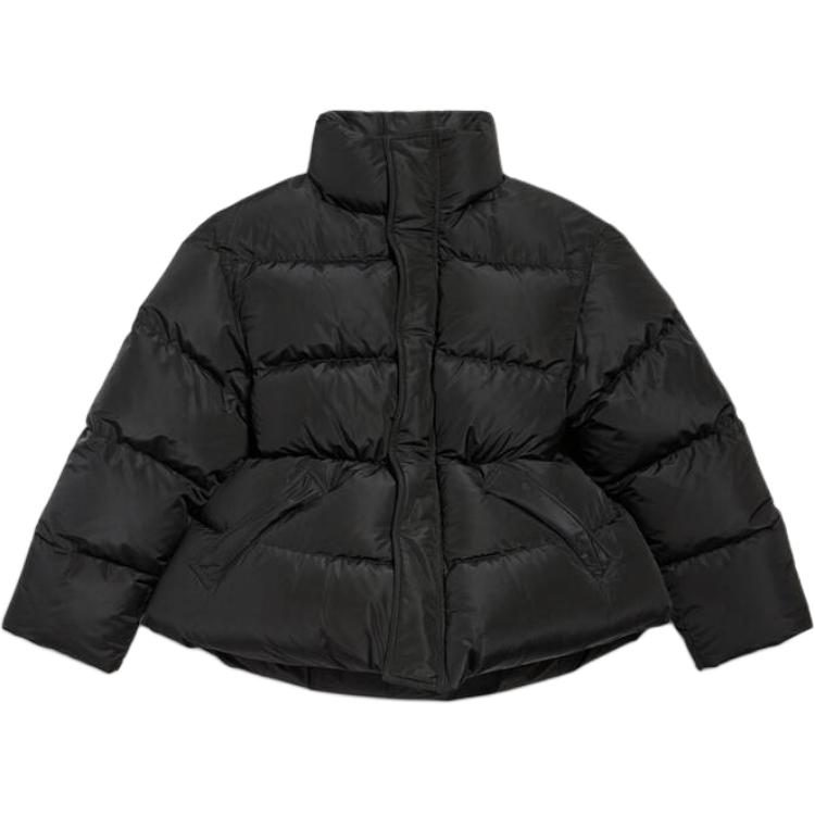 Женский пуховик Balenciaga (черный)