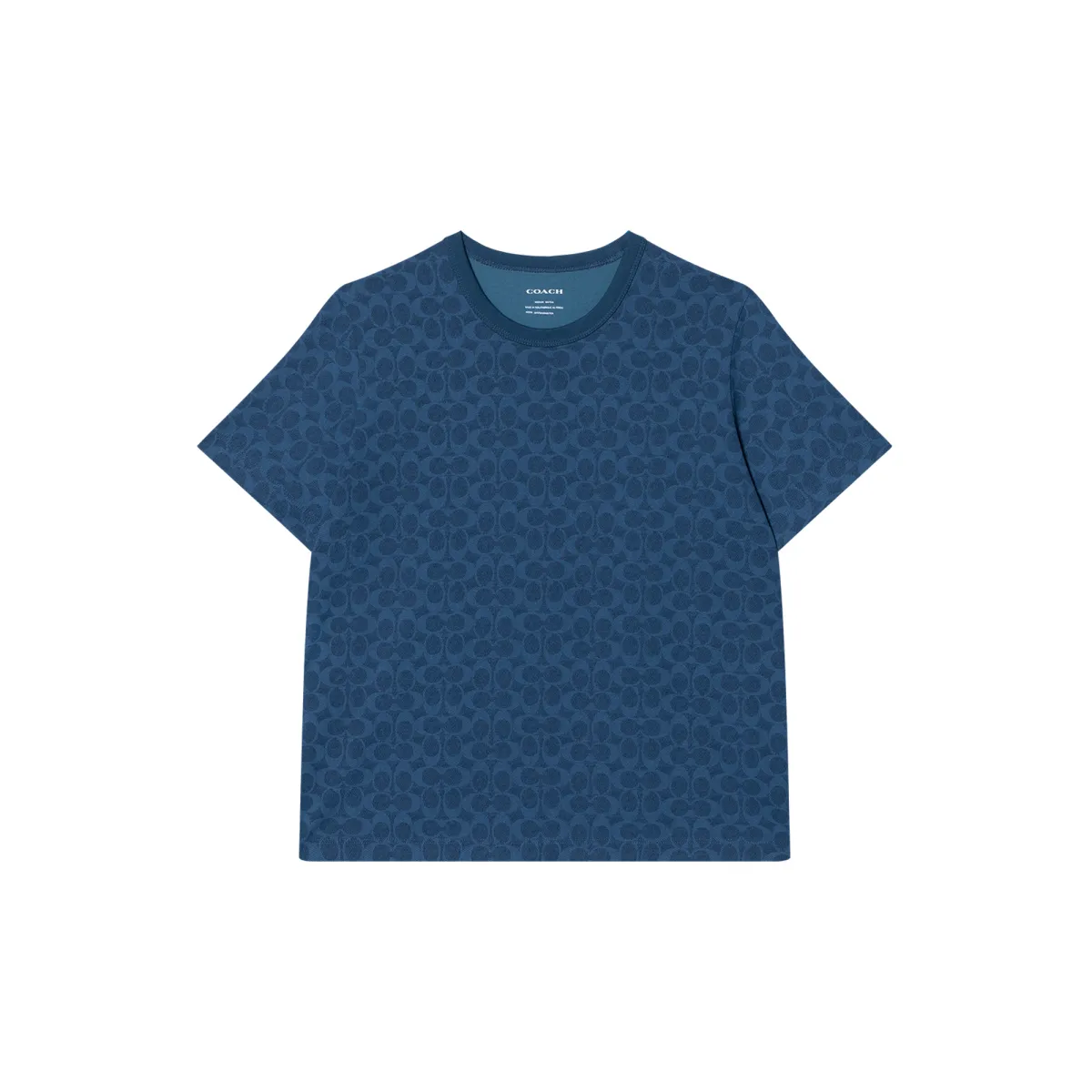 COACH T Shirt Women's Marine Blue