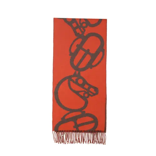 HERMES Cashmere Scarves Women's
