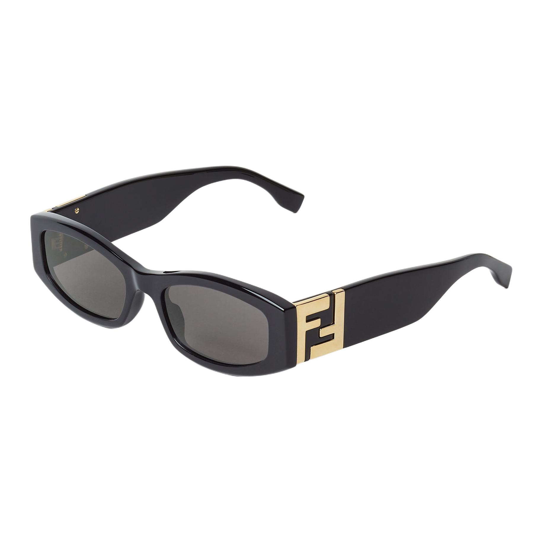 Унисекс солнцезащитные очки Fendi (черные)