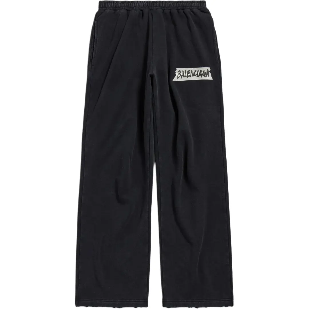 Balenciaga Masking Tape Baggy Trousers