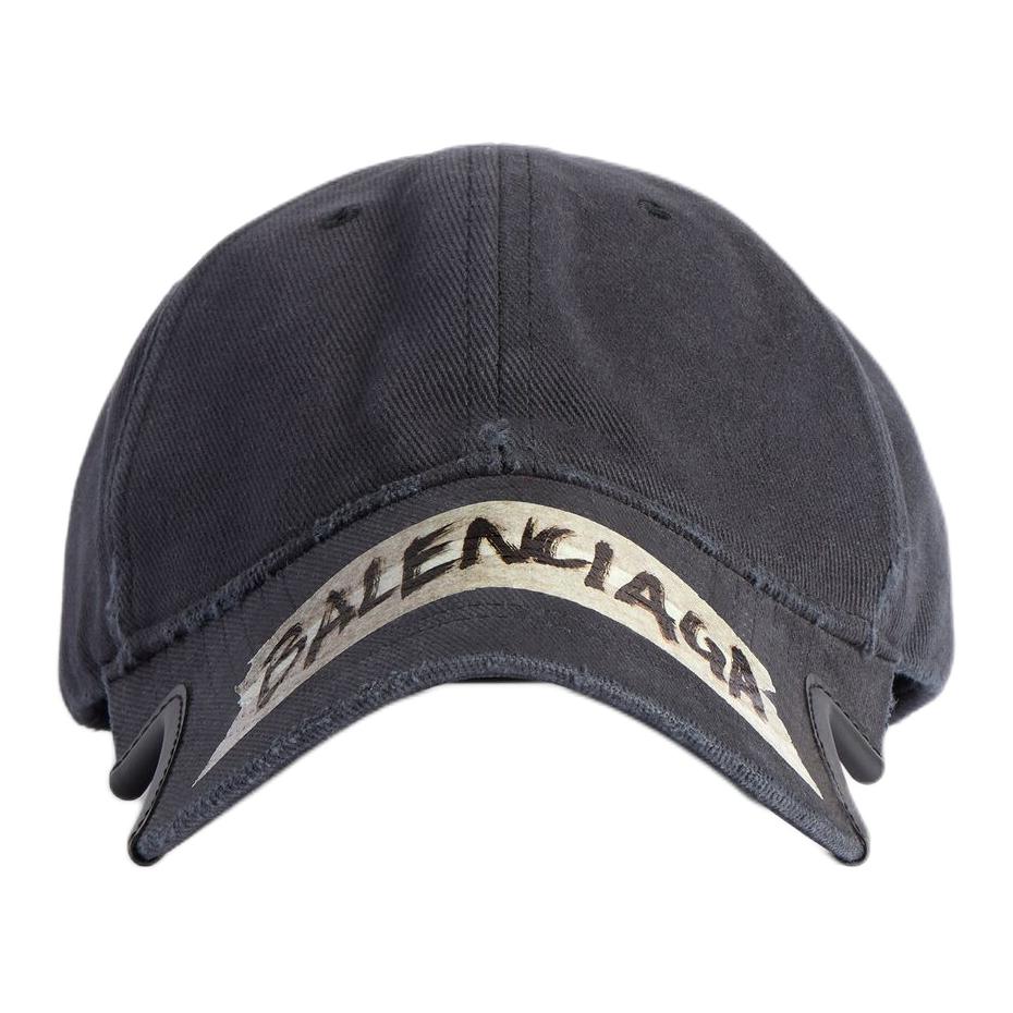 Мужская бейсболка Balenciaga Balenciaga (черная)
