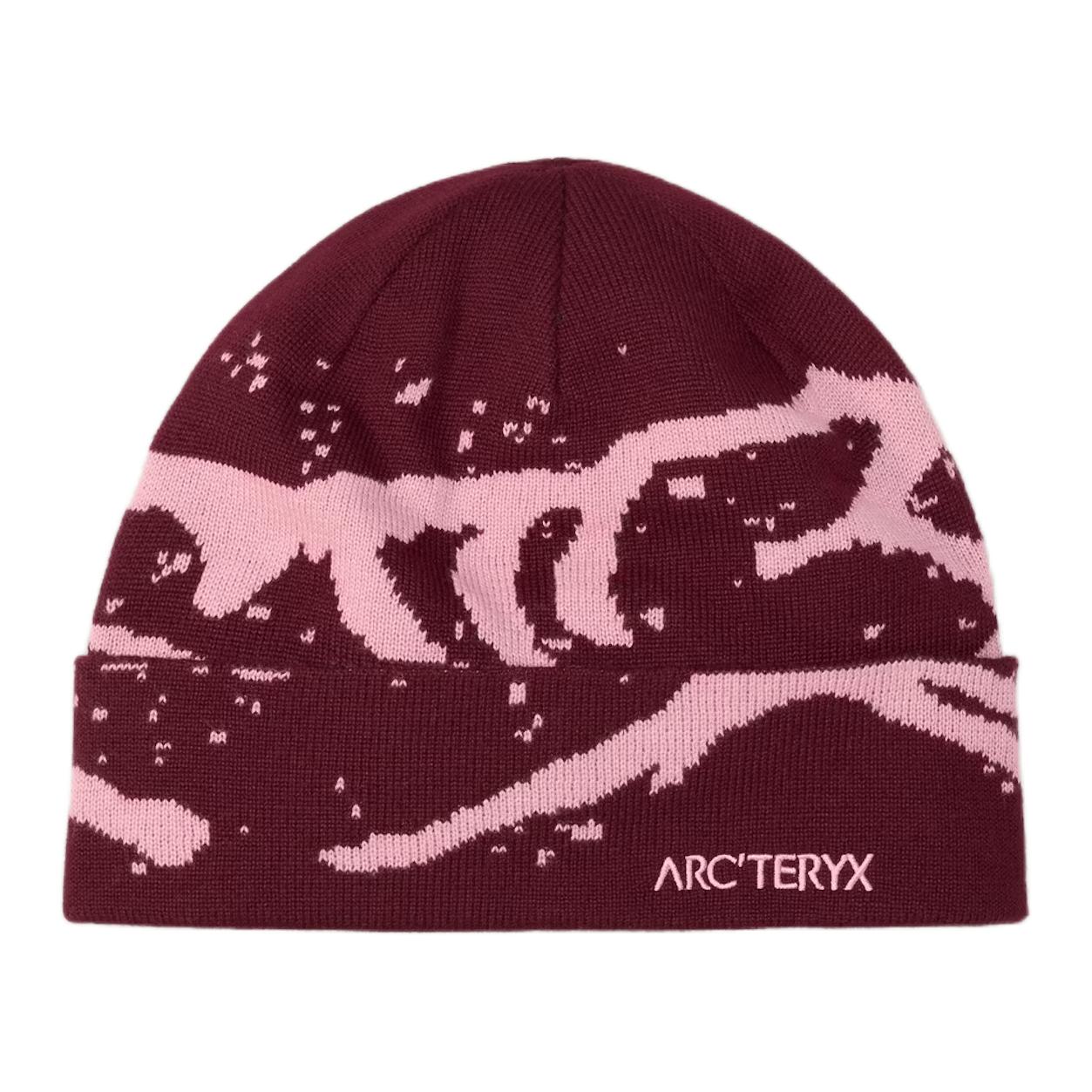 Шапка Arcteryx (темно-красная)