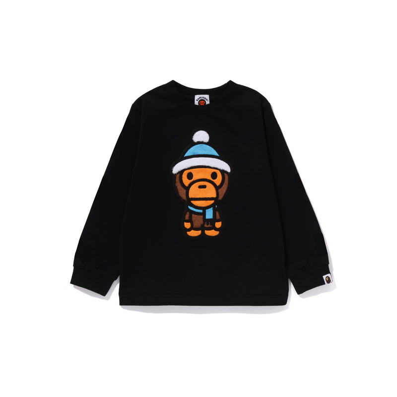 Футболка A BATHING APE FW25 Monkey (черная)