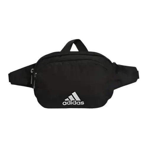 Adidas Originals Recycled Polyester Crossbody Bag, Fanny Pack Regular Unisex Black
