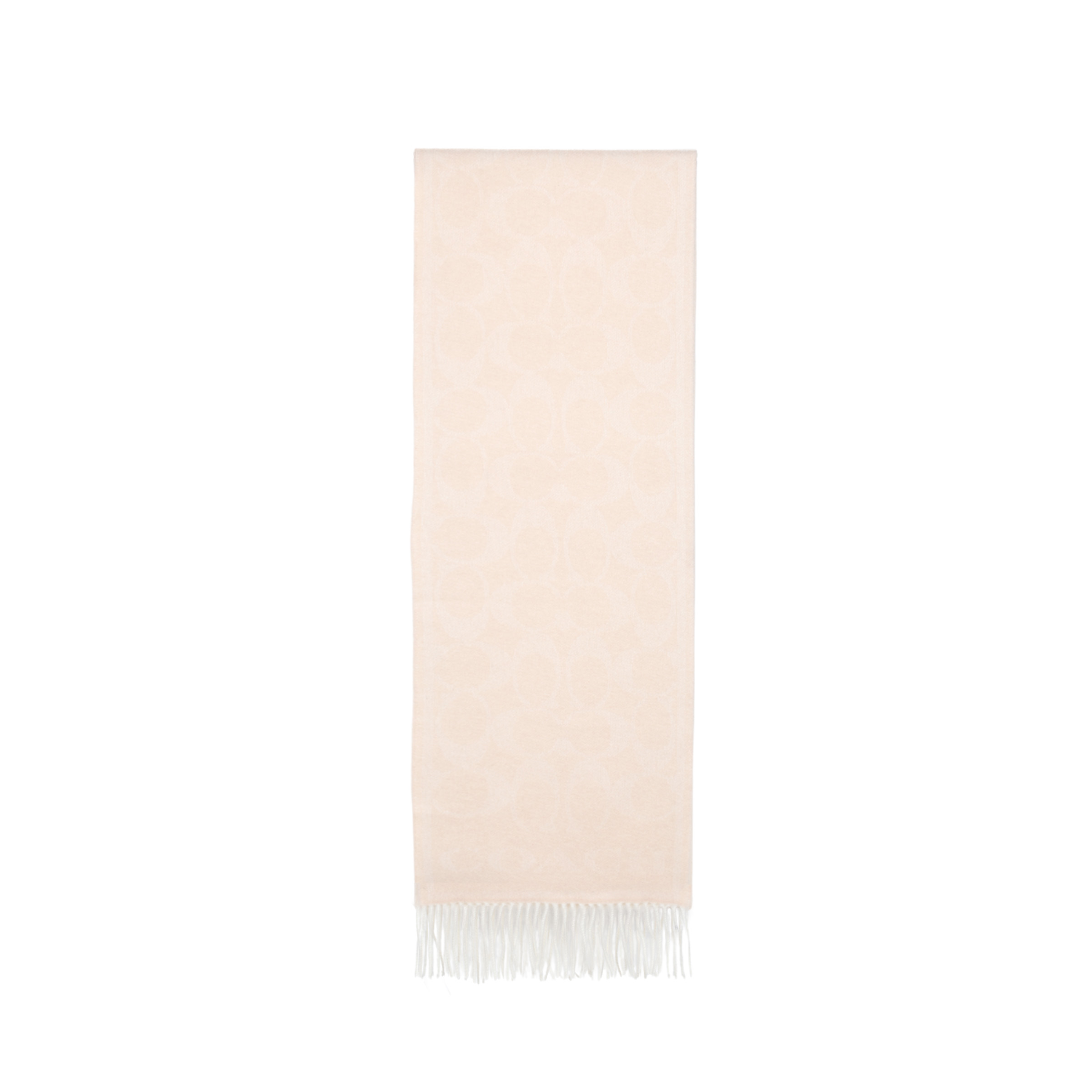 Шарф COACH Cashmere Scarf (бежевый)