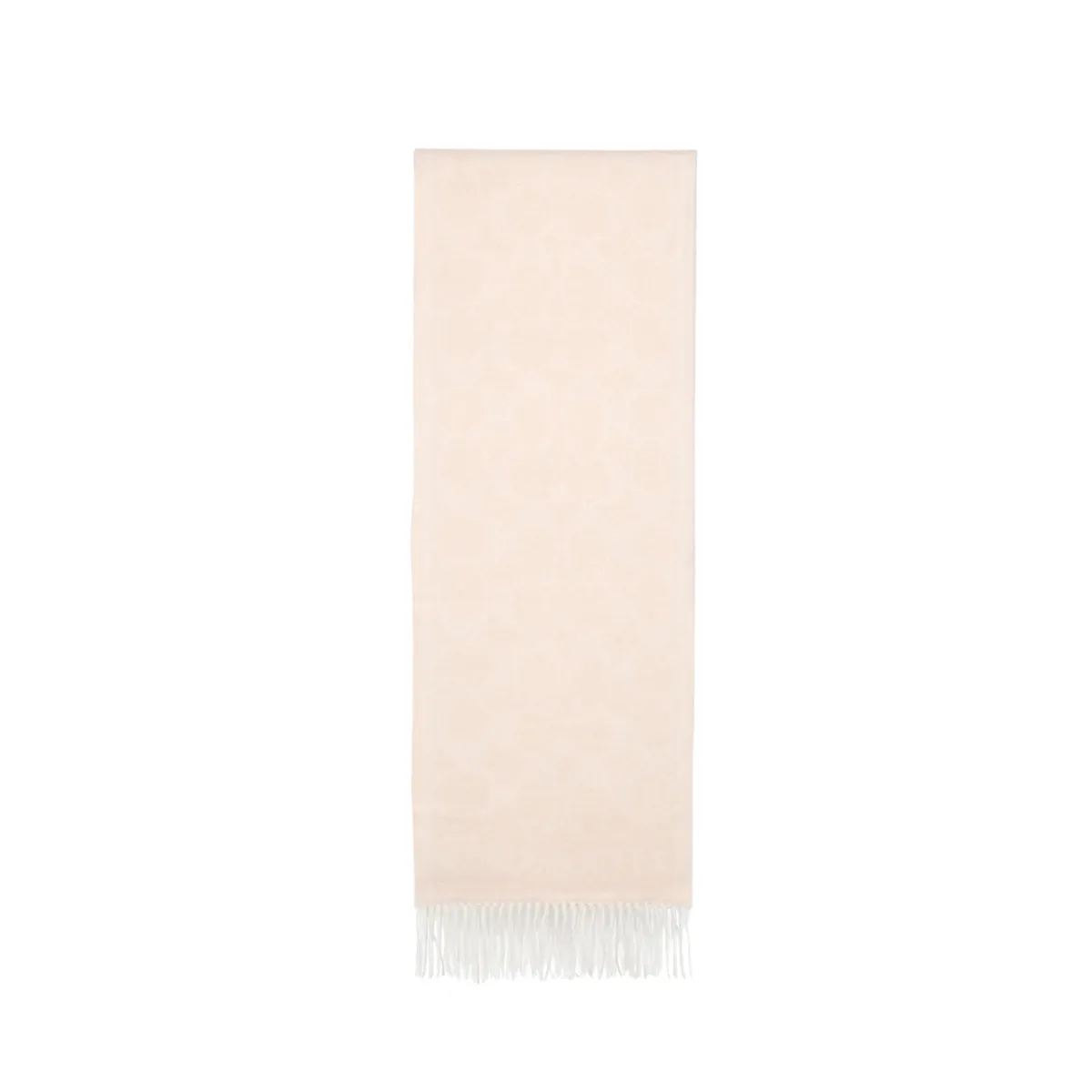 COACH Cashmere Knit Scarves Unisex Light Camel/Beige