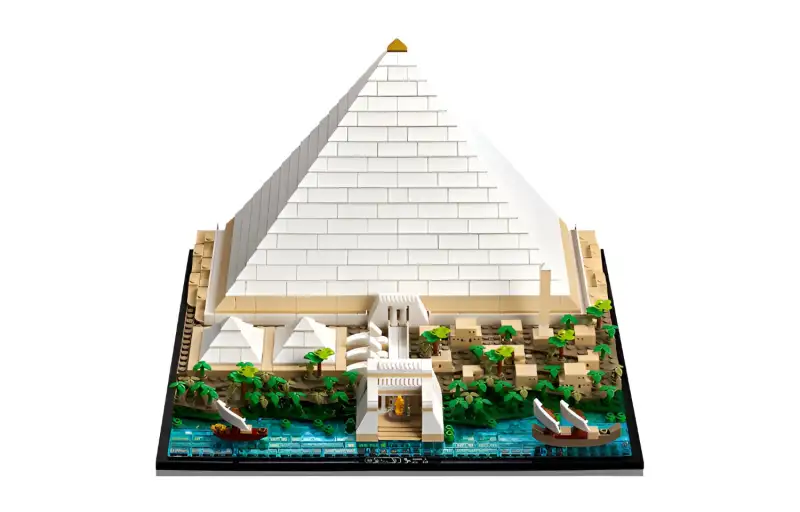 LEGO LEGO Architecture Series Great Pyramid of Giza Building Blocks 1476pcs 21058