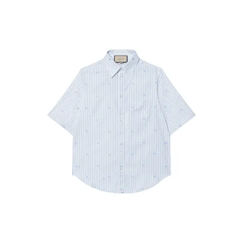 GUCCI Cotton Striped Shirt