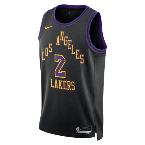 Nike Dri-Fit NBA Jared Vanderbilt Los Angeles Lakers 2025/26 Season City Edition Swingman Jersey No. 2 Moisture-wicking Basketball Vest Unisex