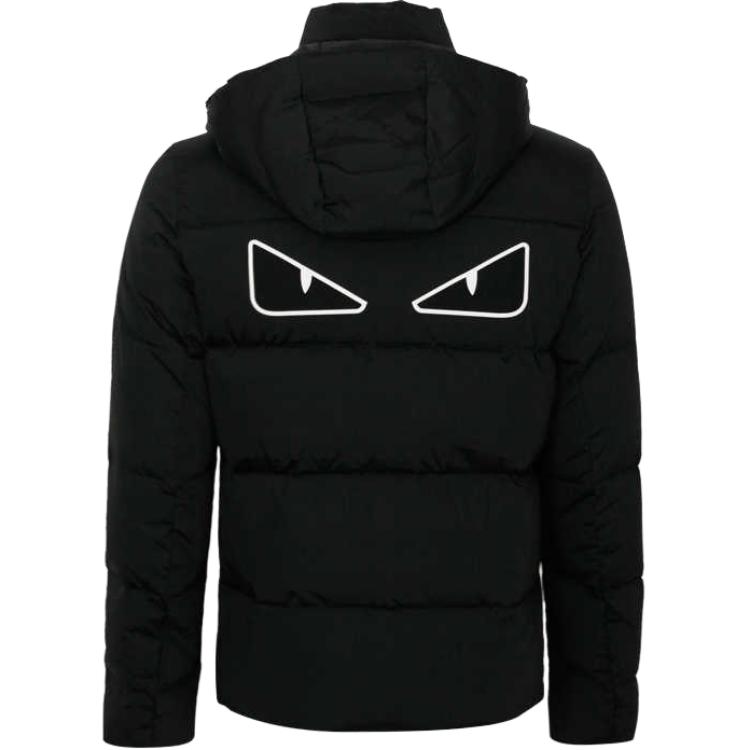 Куртка Fendi Monster Eyes (черная) — фото 2
