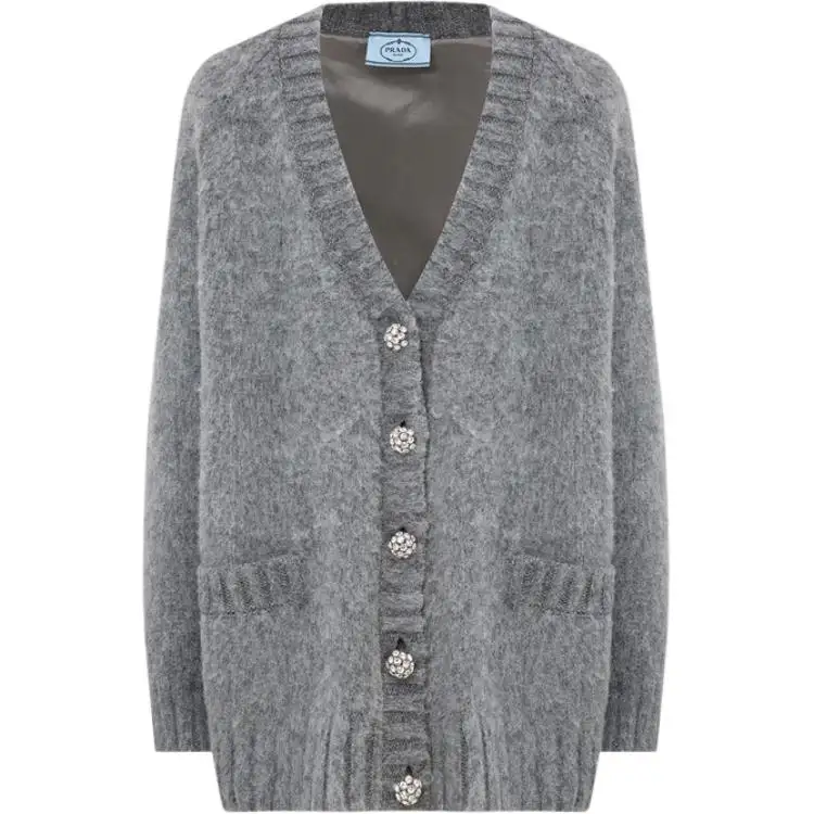 PRADA FW21 Knitwear Women's Gray