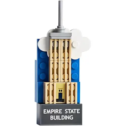 LEGO LEGO Empire State Building Tiles Plastic Building Blocks 26pcs 854030