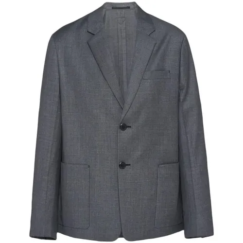 PRADA Single breasted Wool Blazer