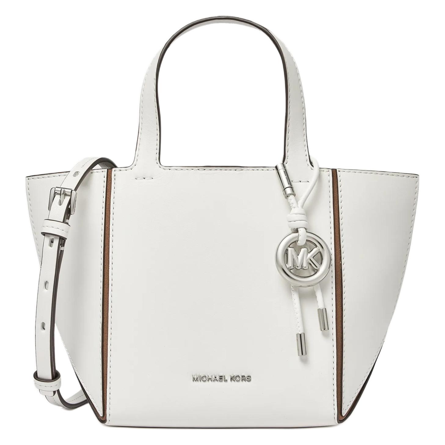 Женская сумка Michael Kors Jordi (белая)