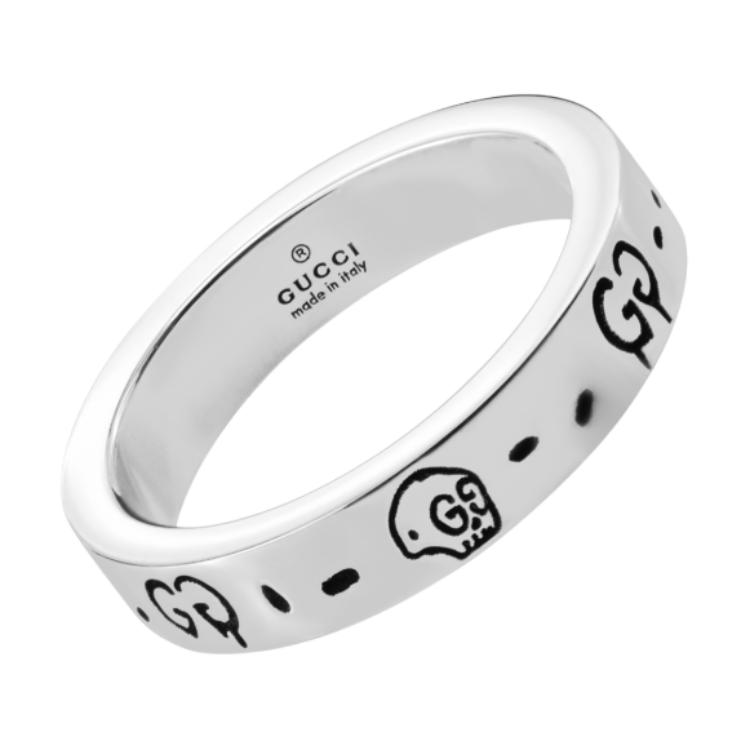 Кольцо Gucci Ghost (серебряное)