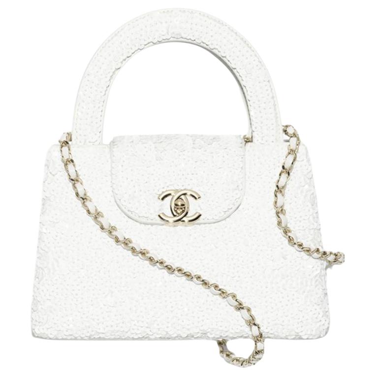 Женская сумка Chanel Kelly Mini (белая)