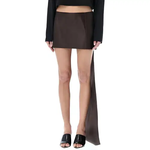 PRADA Double Wrapped Mini Skirt