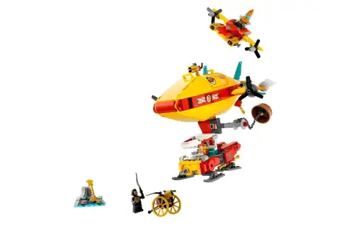 LEGO LEGO Monkey King Series Sky Airship Plastic Building Blocks 540pcs 80046